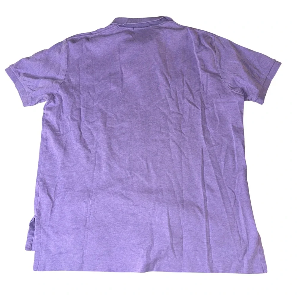 Polo Ralph Lauren Polo Shirt Large Purple Short Sleeve Embroidered Pony Logo